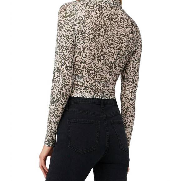 NEW ASTR lamora top in olive cream combo - Picture 3 of 4